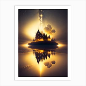 Castle In The Sky 16 Art Print