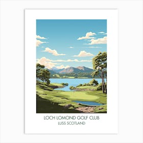 Loch Lomond Golf Club   Luss Scotland 3 Art Print