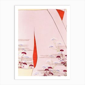 Pink Kimono Art Print