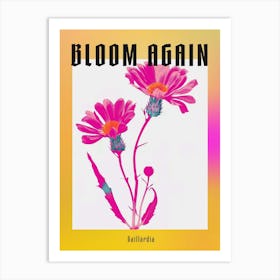 Hot Pink Gaillardia Poster Art Print