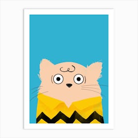 Cat Charlie Art Print