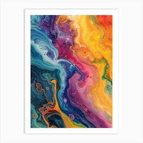 Abstract Painting 160 Art Print