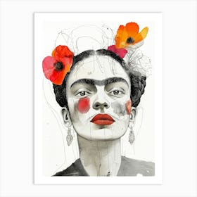 Frida Kahlo 12 Poster