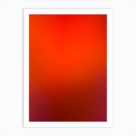 Abstract Orange Background Art Print