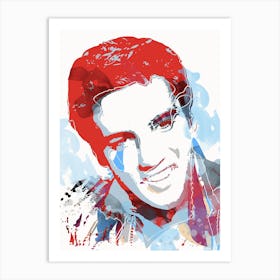 King Elvis Art Print