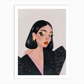 Portrait Of A Woman 306 Art Print