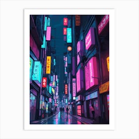 Japan Street Art Print