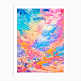 Cloud Tsunami Art Print