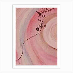 Spiral Painting 1 Art Print