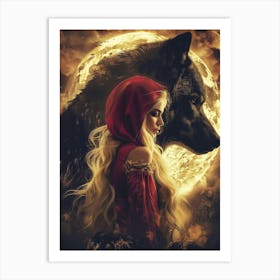 Red Riding Hood Art Print