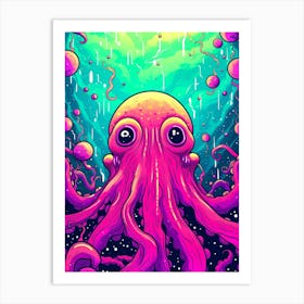 Octopus Art Print