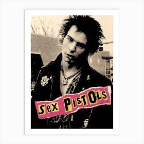 Sex Pistols band music 3 Art Print