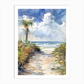 Path To The Beach 2 Art Print