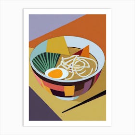 Asian Ramen Art Print