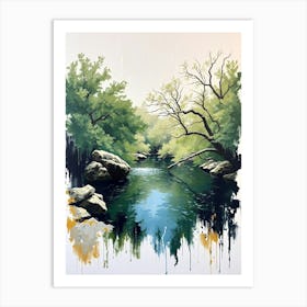 'River' Art Print