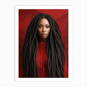 Dreadlocks Art Print