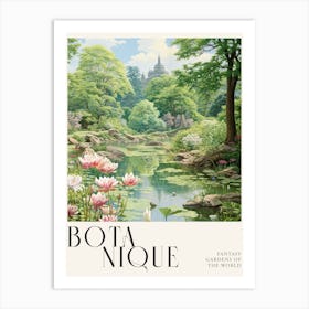 Botanique Fantasy Gardens Of The World 18 Art Print