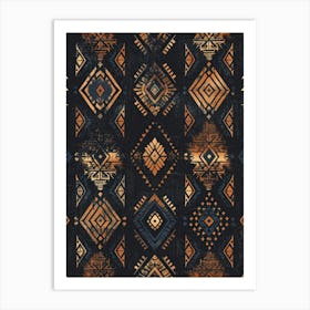 Aztec Pattern 1 Art Print