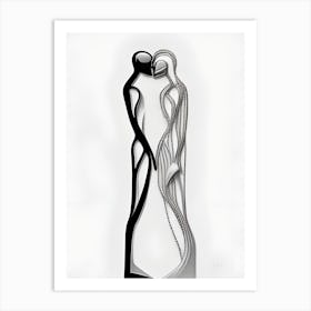 Couple In Love Art Print