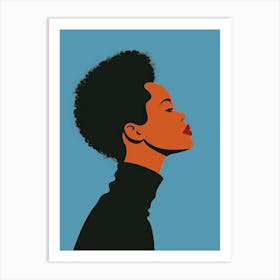 Afro Girl 35 Art Print