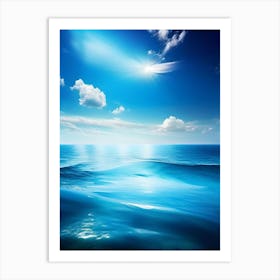 Ocean Waterscape Photography 2 Art Print
