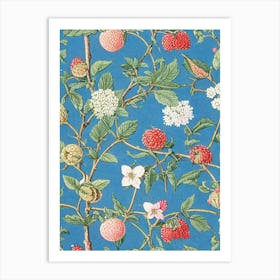 Sugarberry tree Vintage Botanical Art Print