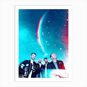 Coldplay 11 Art Print