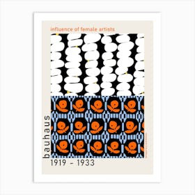 Bauhaus Female Artists Art Print