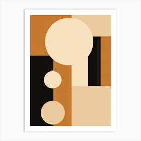 Cottbus Contrast, Geometric Bauhaus Art Print