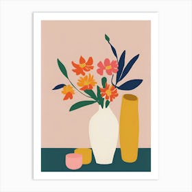 Matisse Flowers In A Vase Art Print