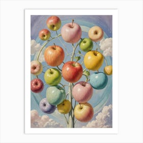 Magical Apple Tree Art Print