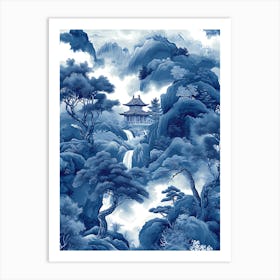 Fantastic Chinese Landscape 4 Art Print