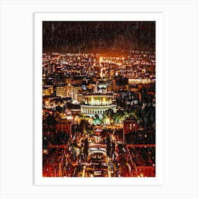 City Of Yerevan Armenia Country Art Print