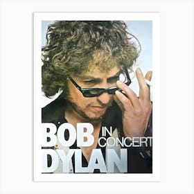 Bob Dylan Vintage Music Art Print