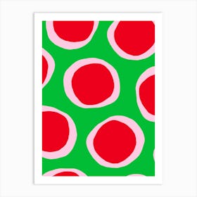 Polka Dots 3 Art Print