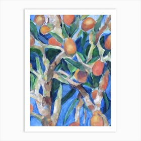 Loquat Classic Fruit Art Print