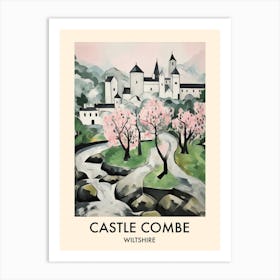 Castle Combe (Wiltshire) Painting 8 Travel Poster Art Print