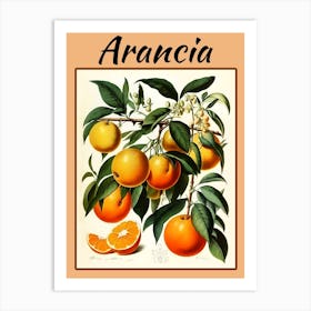 Orange Art Print