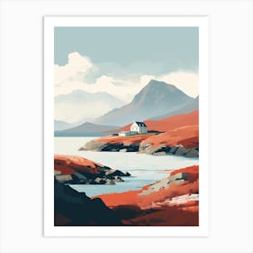 Isle Of Skye Scotland 4 Hiking Trail Landscape Art Print