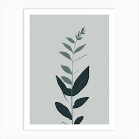 Comfrey Herb Simplicity Art Print