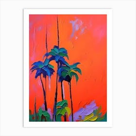 Palm Trees 1 Art Print