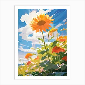 Sunflowers 5 Art Print