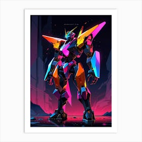 Robot 2 Art Print