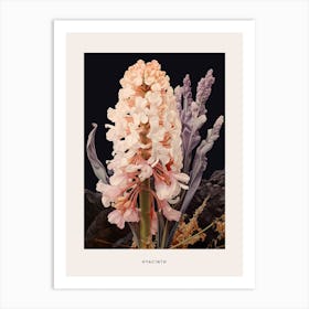 Flower Illustration Hyacinth 2 Poster Art Print