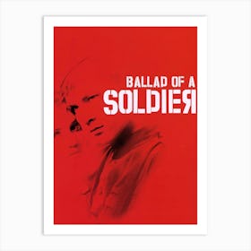 Ballad Of A Soldier (1959) Art Print