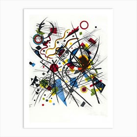 Wassily Kandinsky Abstract Painting 8 Art Print