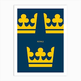 Royals Art Print