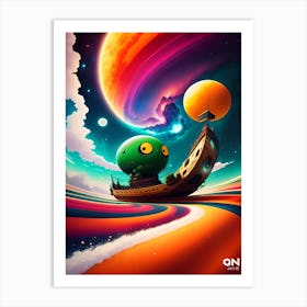 Melodic Symphony Art Print