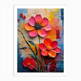 Flower Painting Art Print