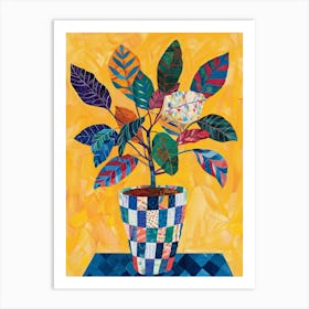 Tree In A Pot 1 Art Print